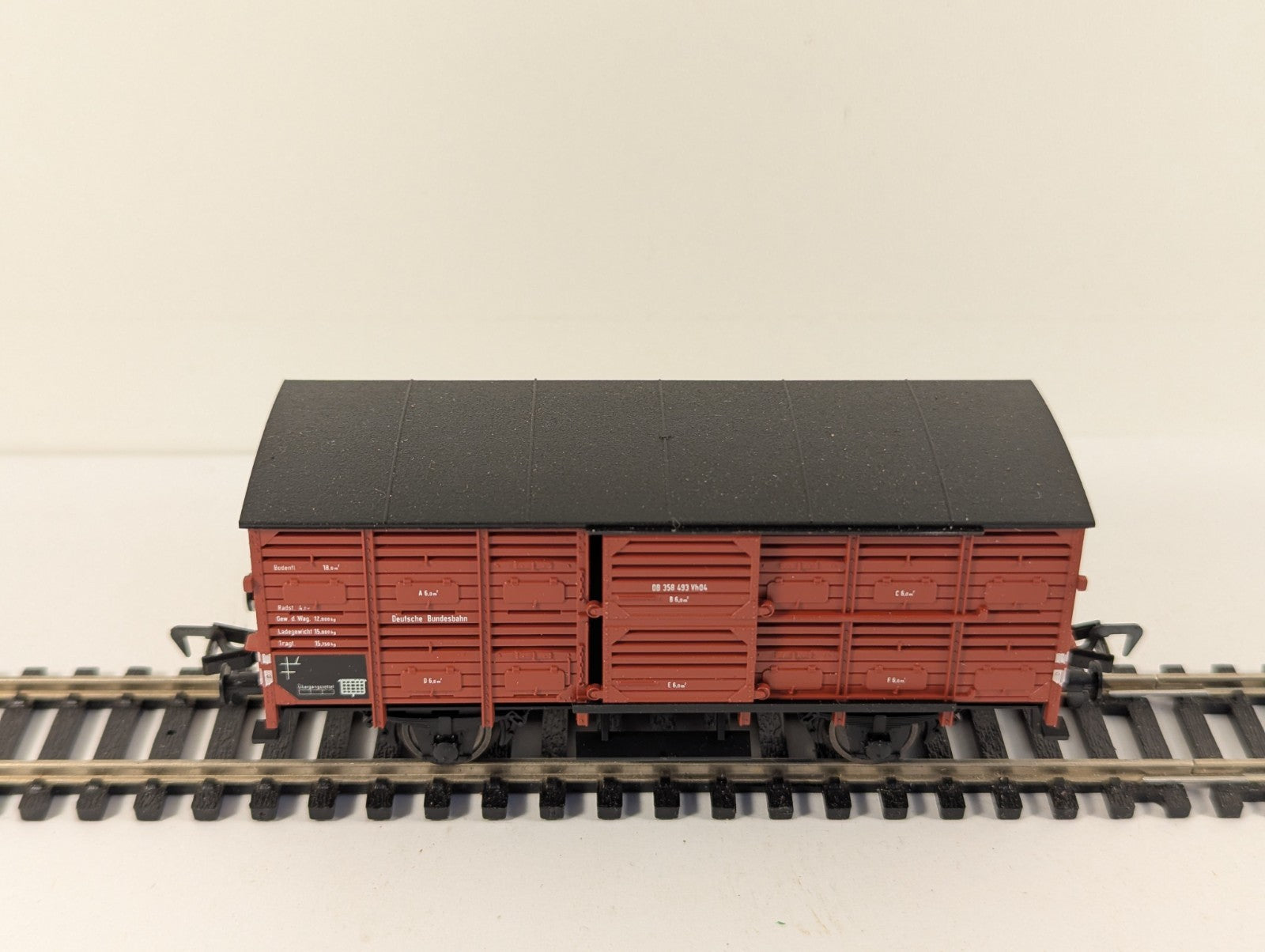 Fleischmann 5354 HO Gauge Red DRG Kleinviehwagen Boxed