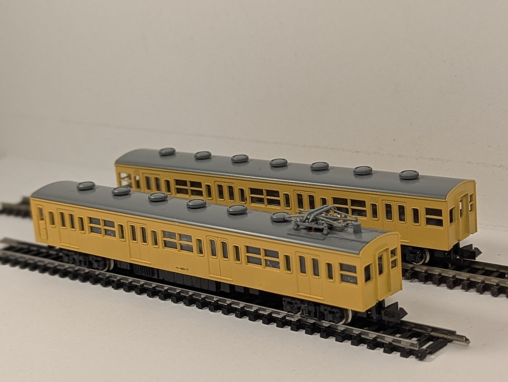 Kato N Gauge JNR 103 Series 2-Car EMU Electric Multiple Unit Kumoha 103-17