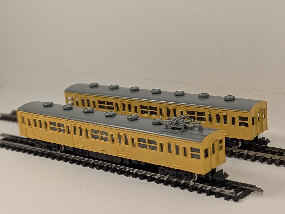 Kato N Gauge JNR 103 Series 2-Car EMU Electric Multiple Unit Kumoha 103-17
