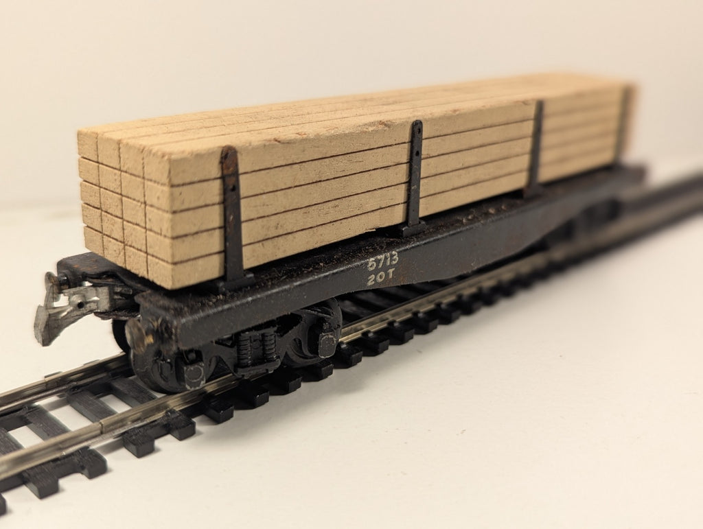 Trix Express H0 376/58 (20/158) Long Wood Wagon