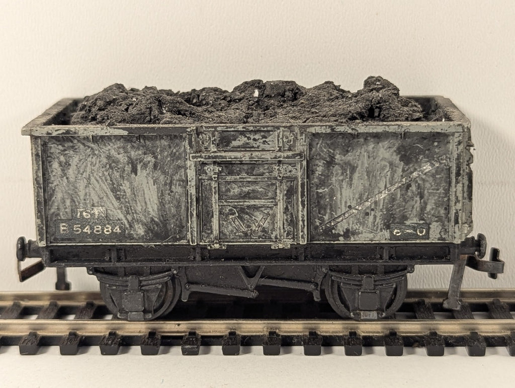 Hornby Dublo OO Gauge 16-Ton Mineral Wagon Goods Wagon B54884 BR Grey
