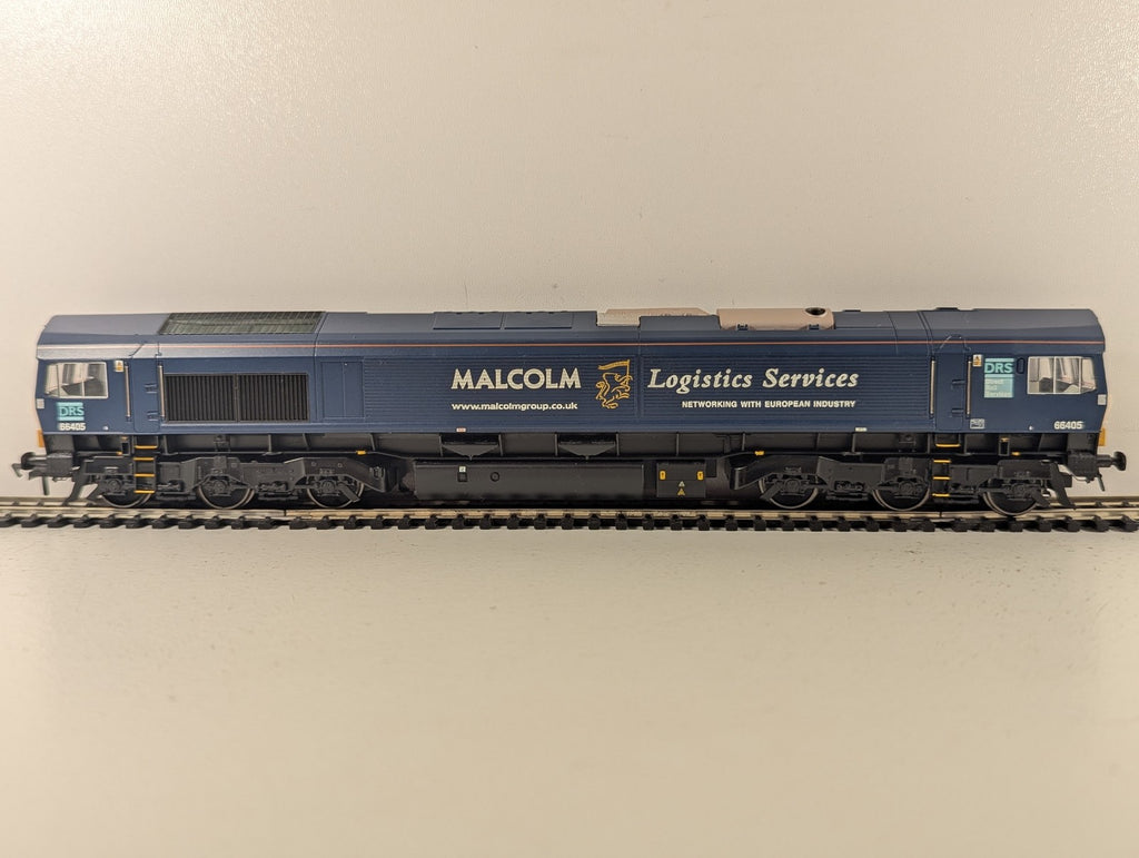 Bachmann OO Gauge Class 66 Diesel 66405 Malcolm Logistics Services Locomotive
