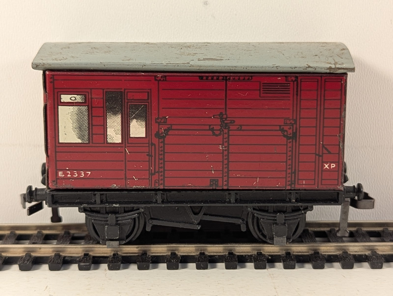 Hornby Dublo BR Maroon Horse Box OO Gauge