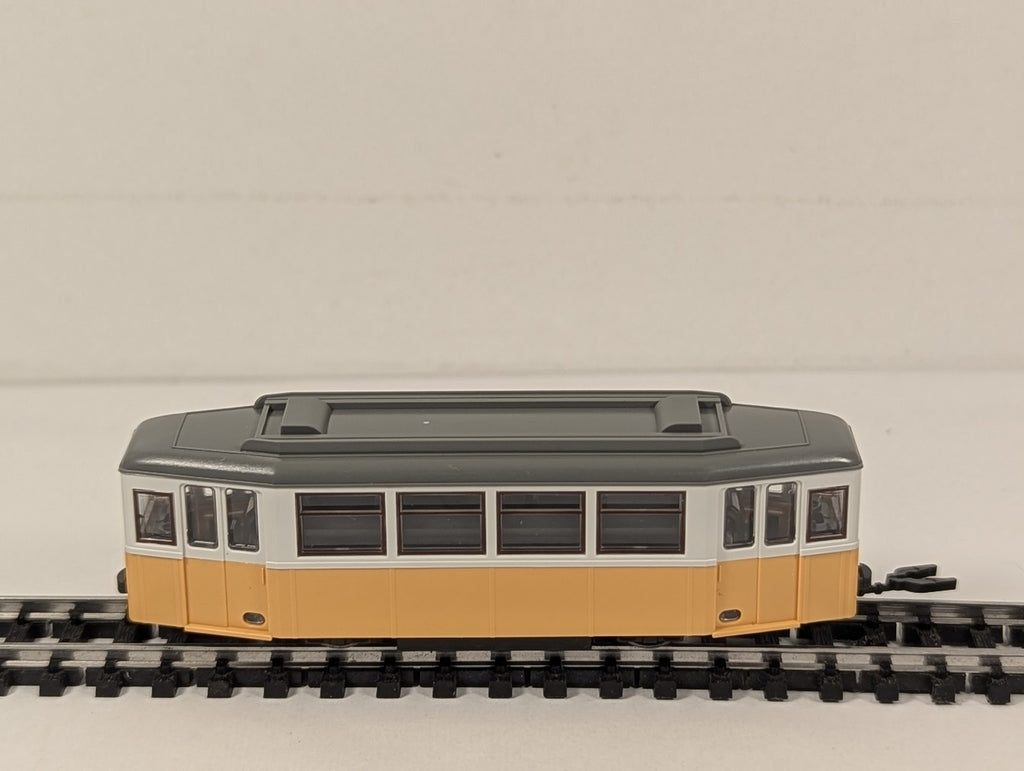 Kato N Gauge N Pocket Line Tram Yellow and White Dummy Unit