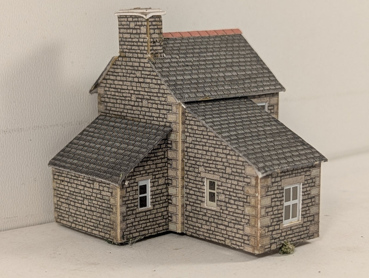 Metcalfe N Scale Stone Country Cottage Building PO261