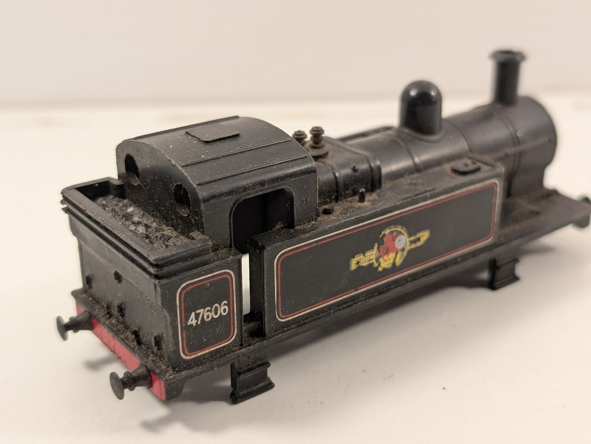 Tri-ang R52 Jinty 3F 0-6-0T No. 47606 – Body Shell Only