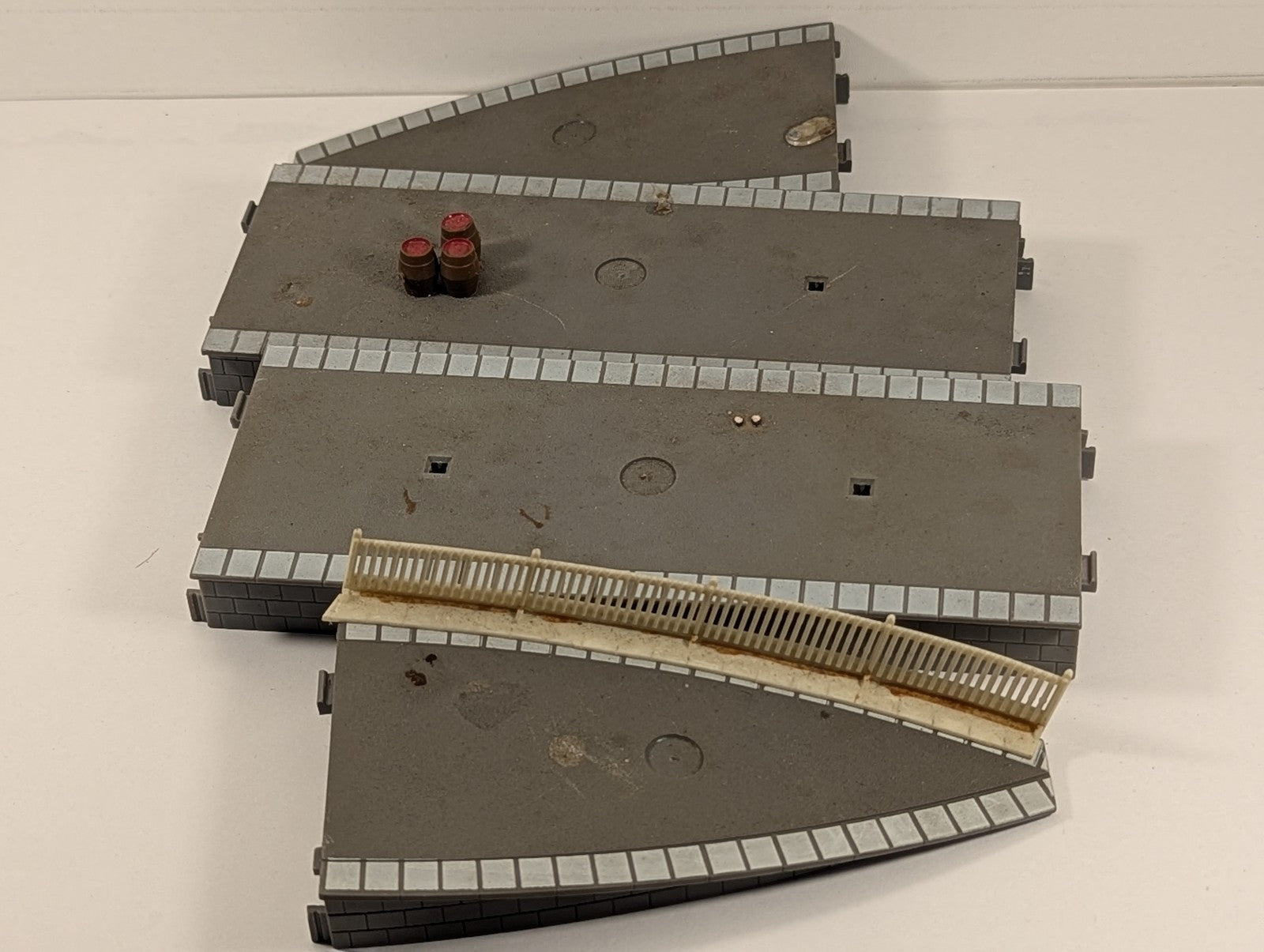 Hornby OO Gauge Station Platform Straight and Ramp Sections Platforms