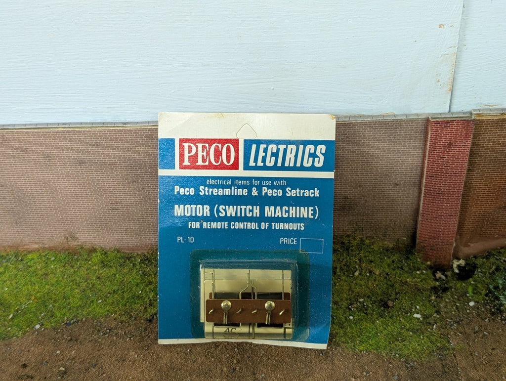 Peco PL-10 Motor (Switch Machine) For Remote Control Of Turnouts OO Gauge