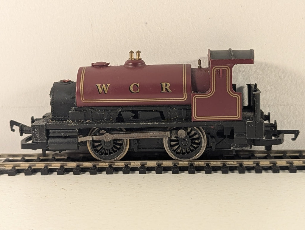 Hornby OO Gauge 0-4-0 Holden Saddle Tank Steam Locomotive WCR Maroon Non-Runner