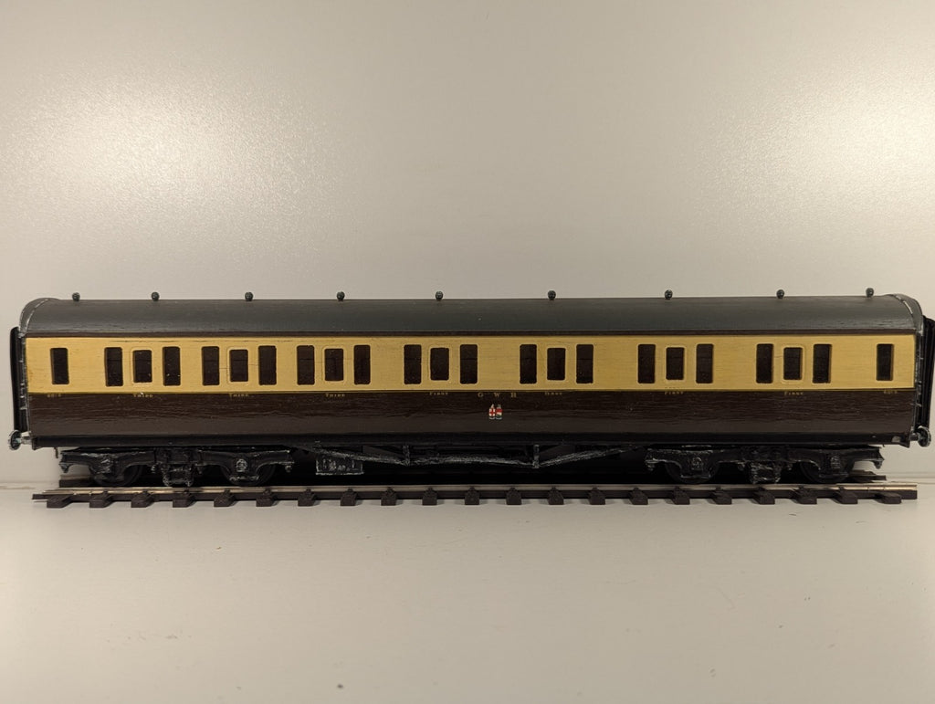 Kitbuilt O Gauge GWR Collett 1st & 3rd Brake Coach