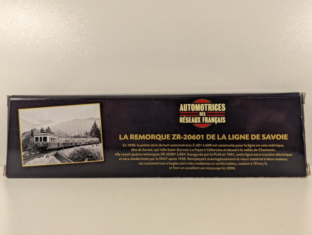 Editions Atlas HO Scale La Remorque ZR-20601 de la Ligne de Savoie