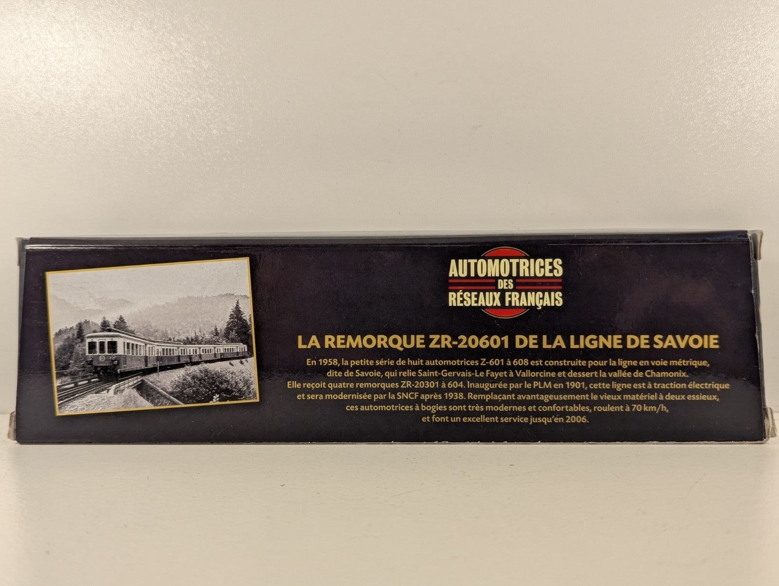 Editions Atlas HO Scale La Remorque ZR-20601 de la Ligne de Savoie