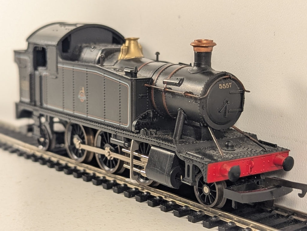 Lima OO Gauge Class 45xx Prairie Tank Steam Locomotive 5557 BR Lined Black