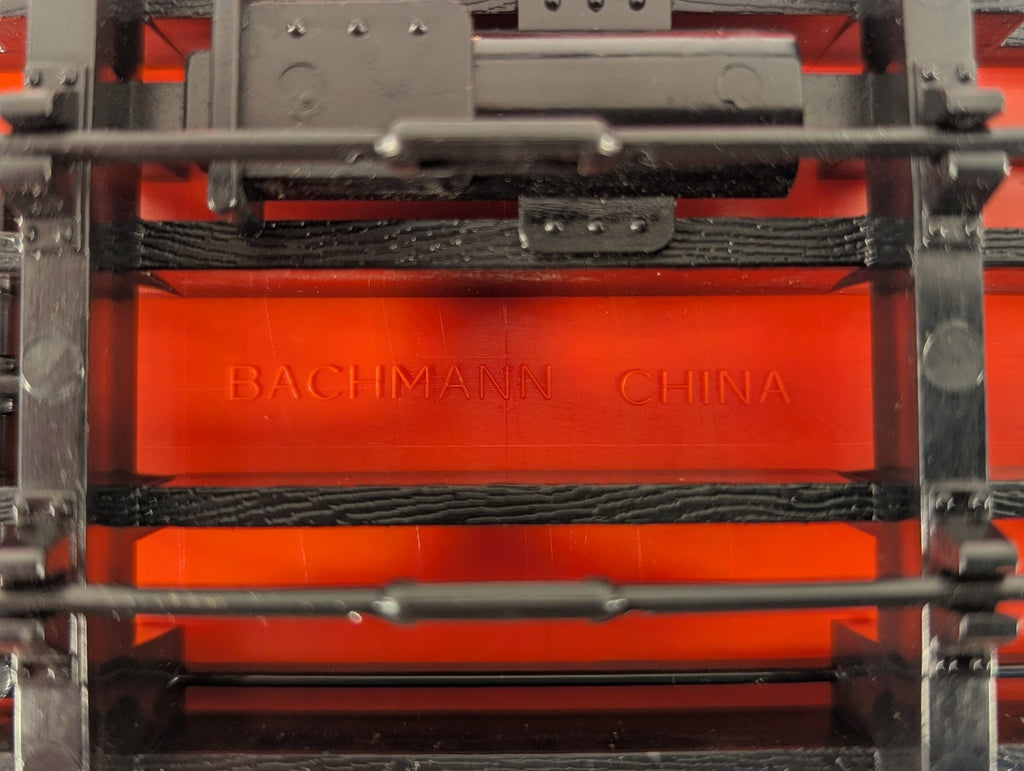 Bachmann Big Haulers 1422 G Scale Santa Fe Flat Car with Log Load