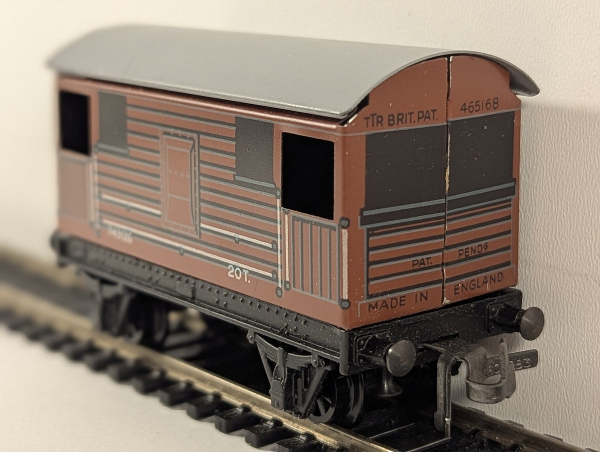Trix Twin Railway OO Gauge Goods Brake Van Goods Wagon 743126 BR Bauxite 651