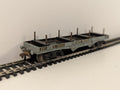 Hornby Dublo 32051 OO Gauge BR Grey Bogie Bolster Wagon - Wrong Box