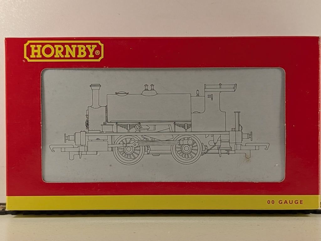Hornby OO Gauge Class 0F 0-4-0ST Queen Elizabeth II Steam Locomotive 80 Brown