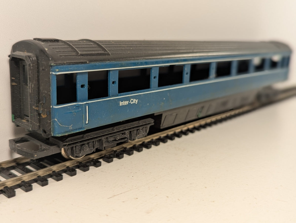 Hornby OO Gauge BR Mk3 Standard Class Coach Blue & Grey (Windows Missing)