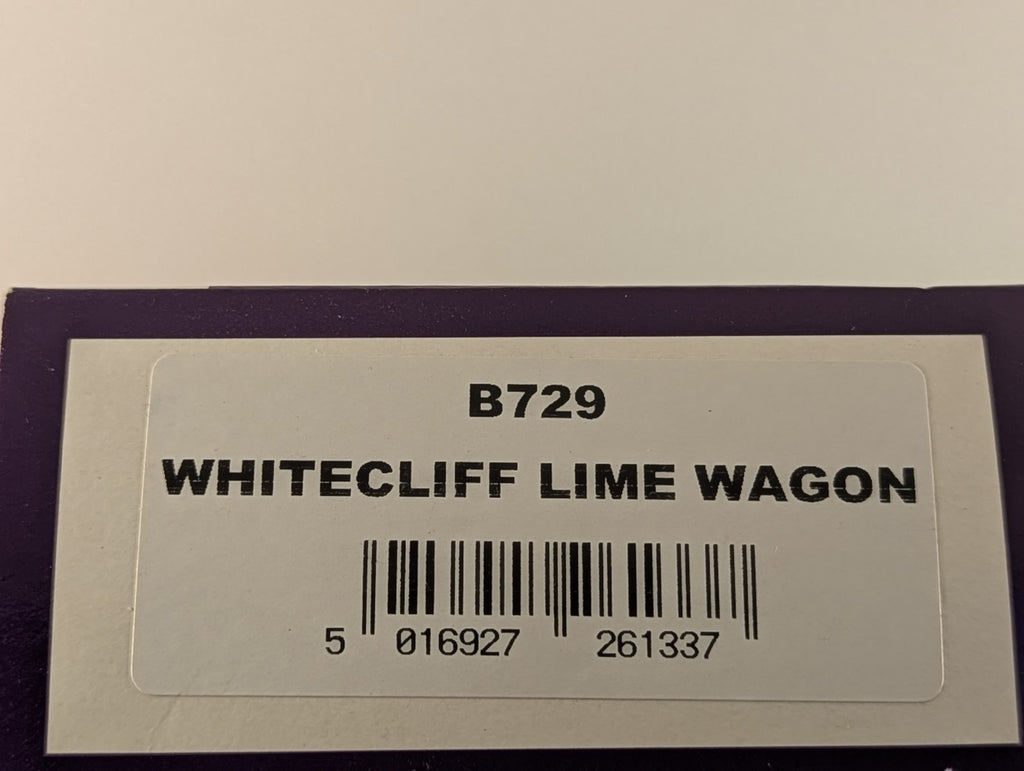 Dapol B729 OO Gauge Whitecliff Lime Company Closed Lime Wagon - Boxed