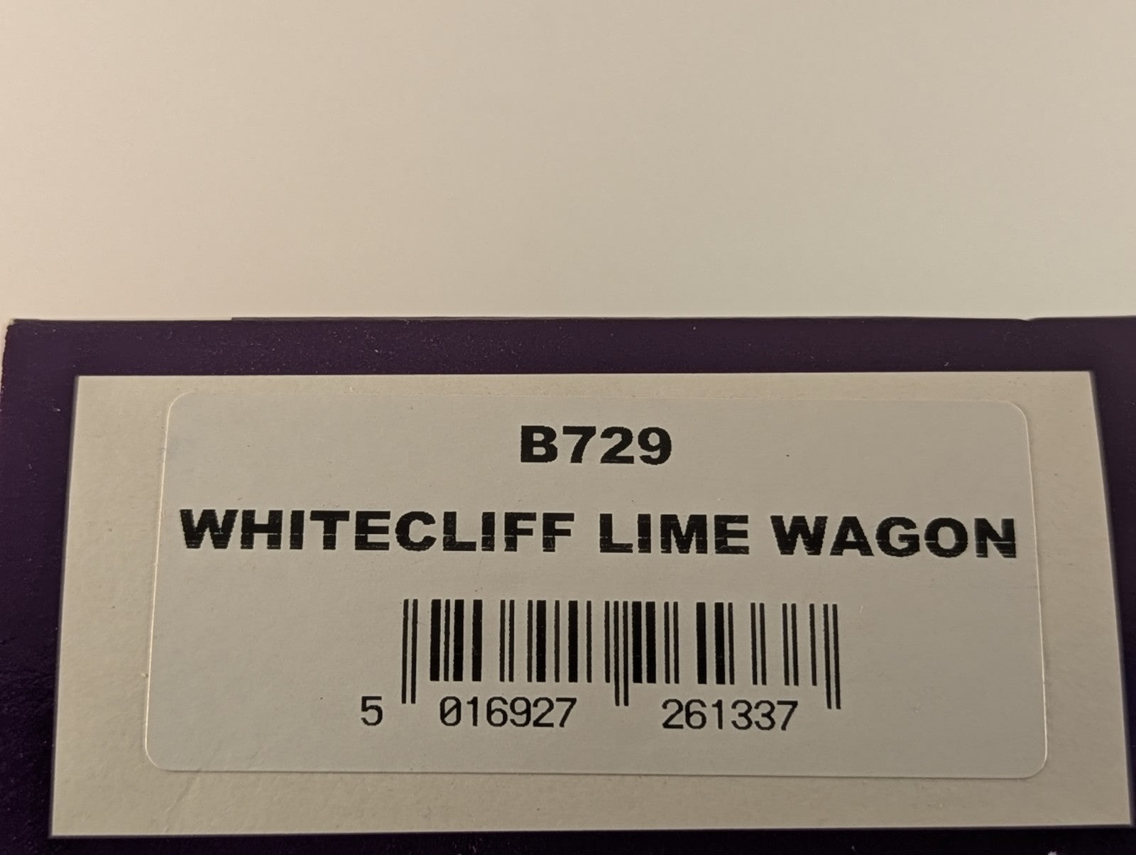 Dapol B729 OO Gauge Whitecliff Lime Company Closed Lime Wagon - Boxed