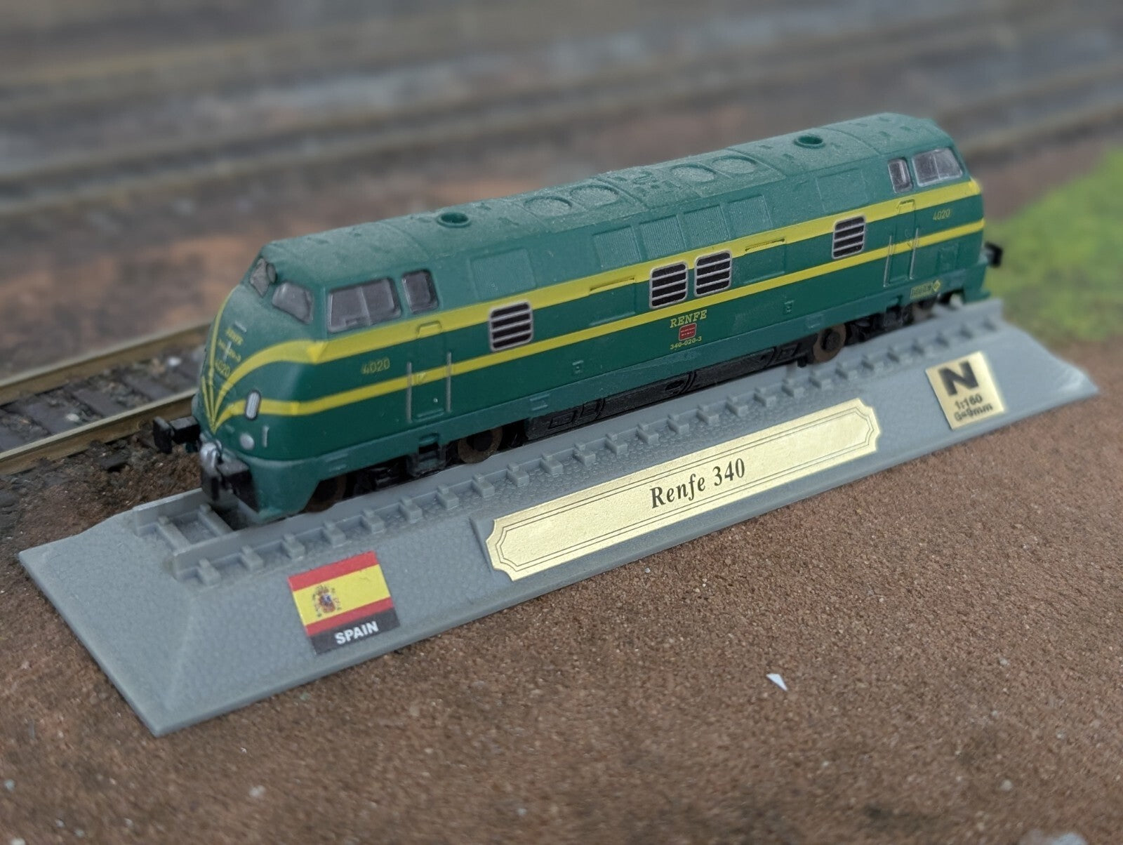 Del Prado Renfe 340 Spain N Gauge Static Model