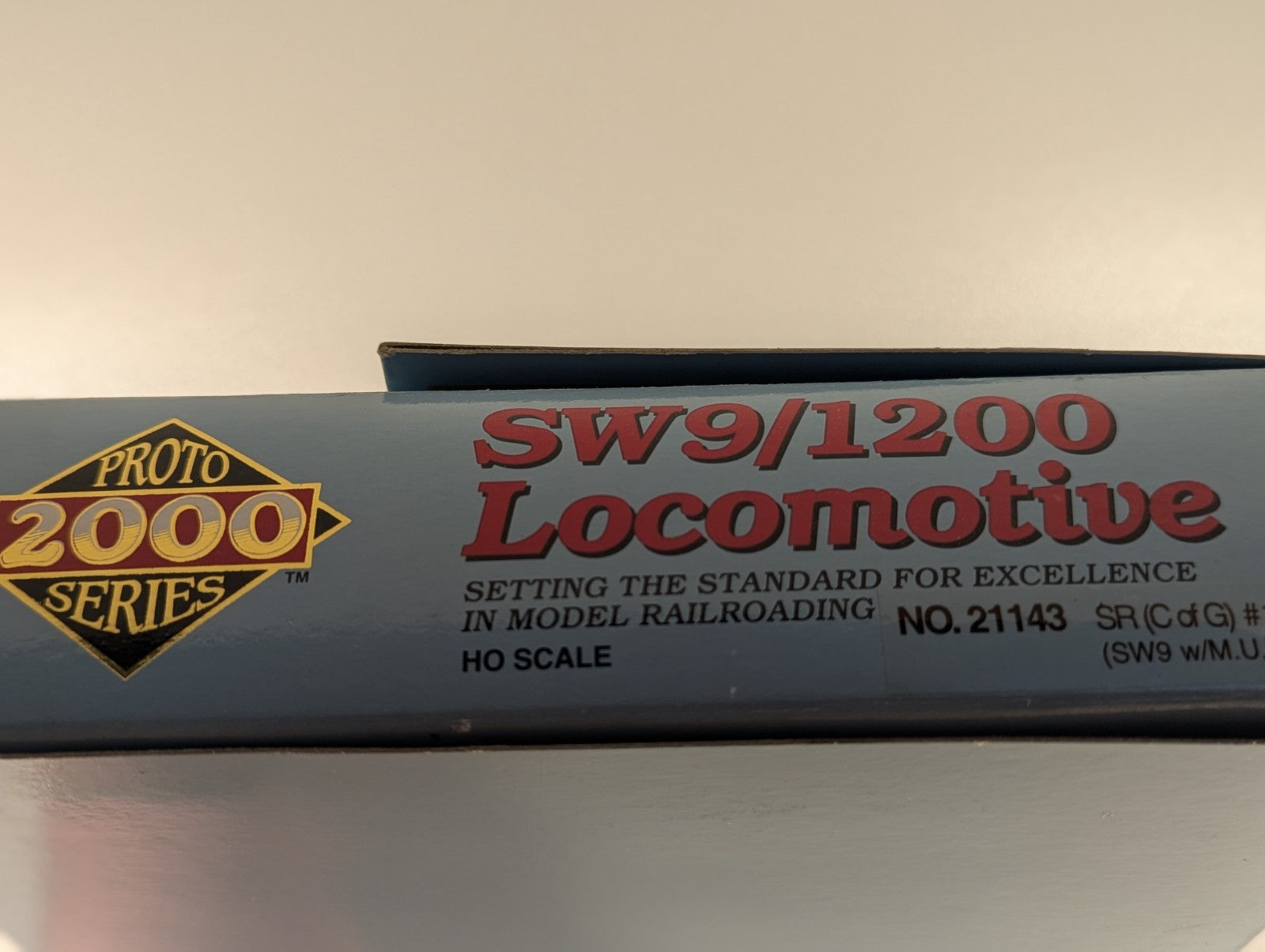 Proto 2000 HO Scale SW9/1200 Locomotive 1142x Southern (Central of Georgia)