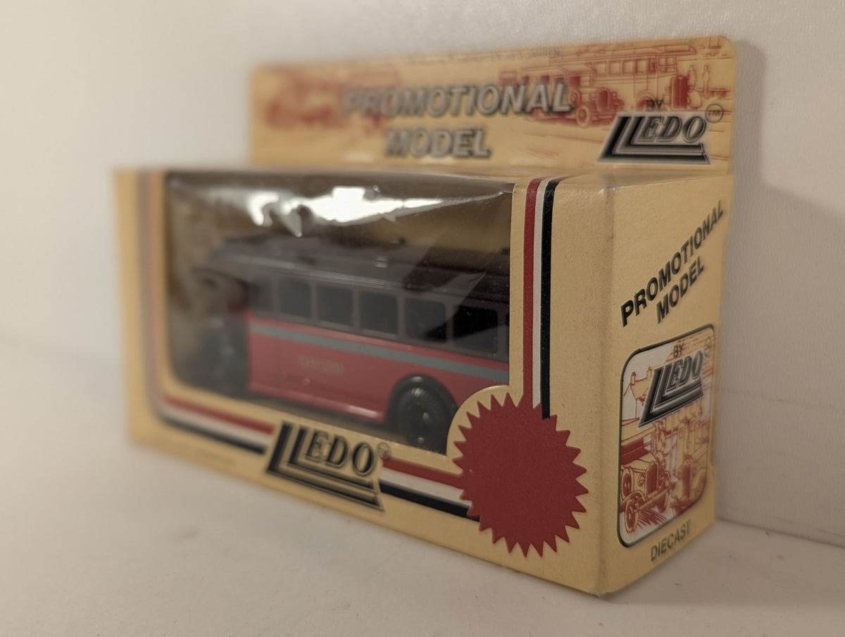 Lledo Oxford Single Deck Bus Die-cast Model Bus 727 Oxford Red & Brown