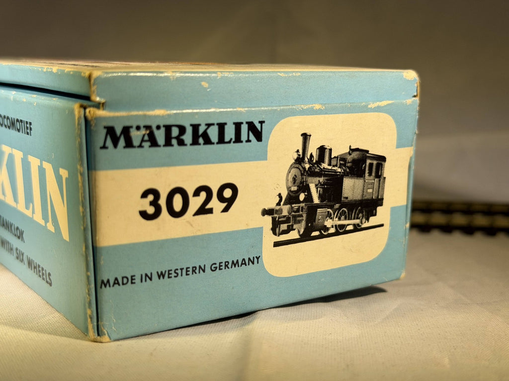 Märklin HO Gauge Three-Axle Tank Locomotive Steam Locomotive 3029