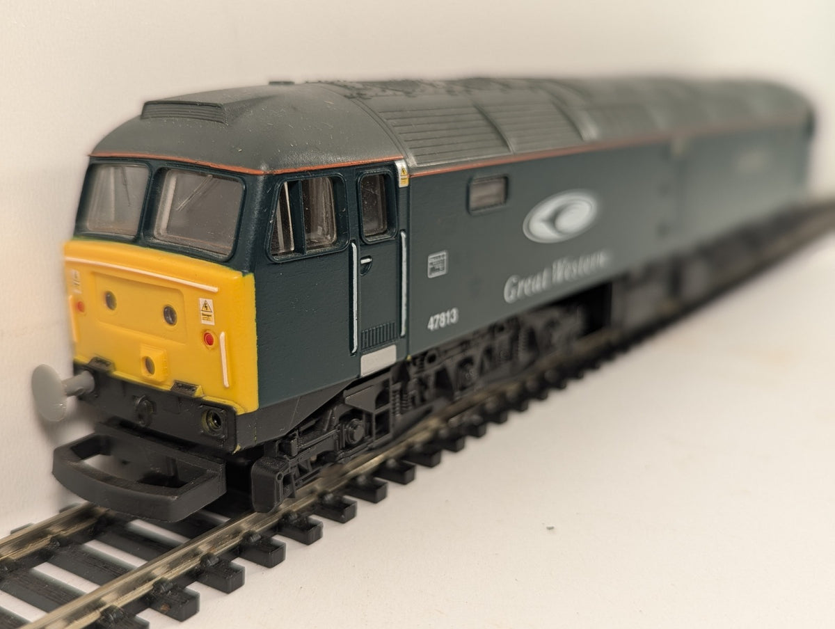 Lima OO Gauge Class 47 Diesel Locomotive 47813 Great Western Trains green