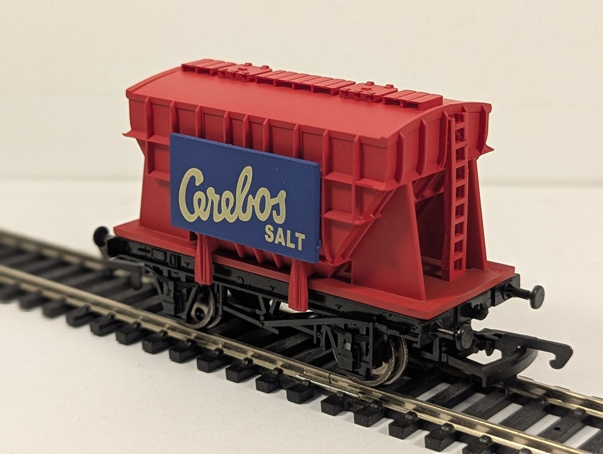 Dapol OO Gauge Presflo Hopper Wagon Goods Wagon Cerebos Salt Red B582