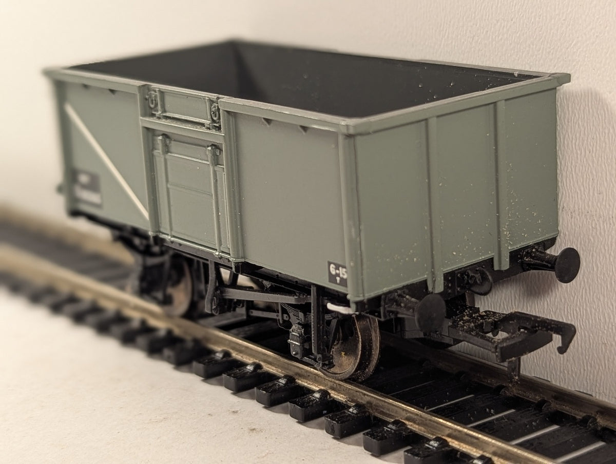 Bachmann OO Gauge BR 16-Ton Mineral Wagon Goods Wagon B80285 BR Grey