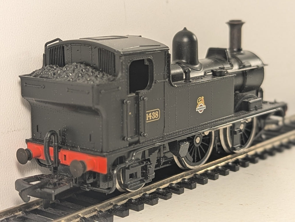 Dapol OO Gauge Class 14xx 0-4-2T Steam Locomotive 1438 BR Black