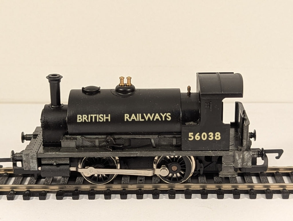 Hornby R2049 OO Gauge Class 0F “Pug” 0-4-0ST BR Black