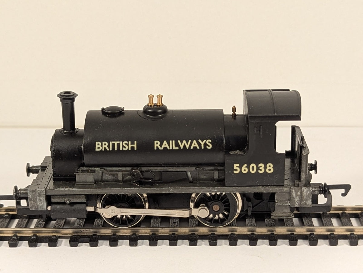 Hornby R2049 OO Gauge Class 0F “Pug” 0-4-0ST BR Black
