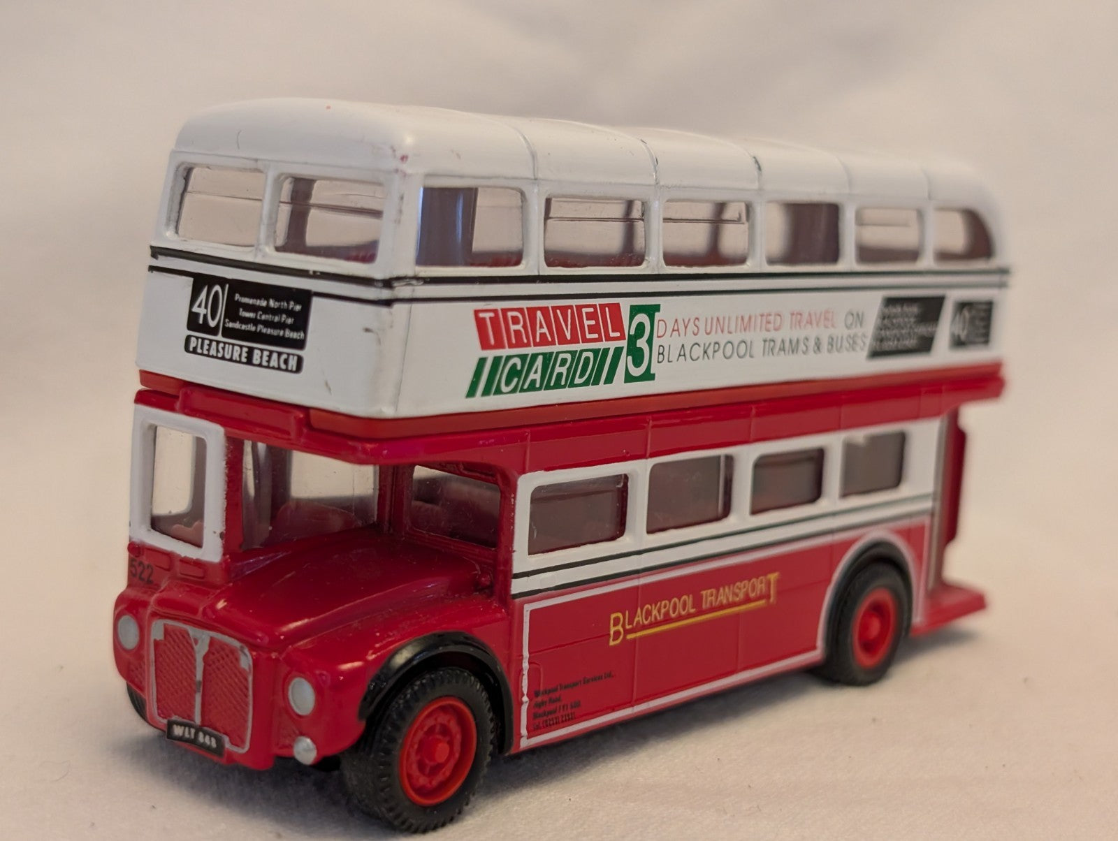 Corgi AEC Routemaster Bus 522 Blackpool Transport