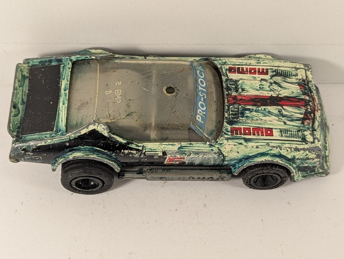 Matchbox 1:40 Turbo Specials Pro-Stocker Die-cast Car 5 Black, #5 Momo Pro-Stock