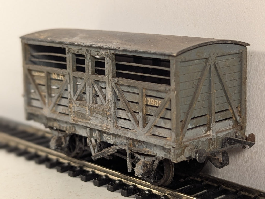 Kitbuilt OO Gauge Midland Railway MR Cattle Wagon