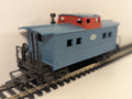 HO Scale Custom British Rail Blue Cupola Caboose