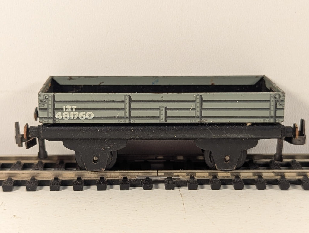 Trix Twin Railway OO Gauge 5-Plank Open Wagon 481760 Grey