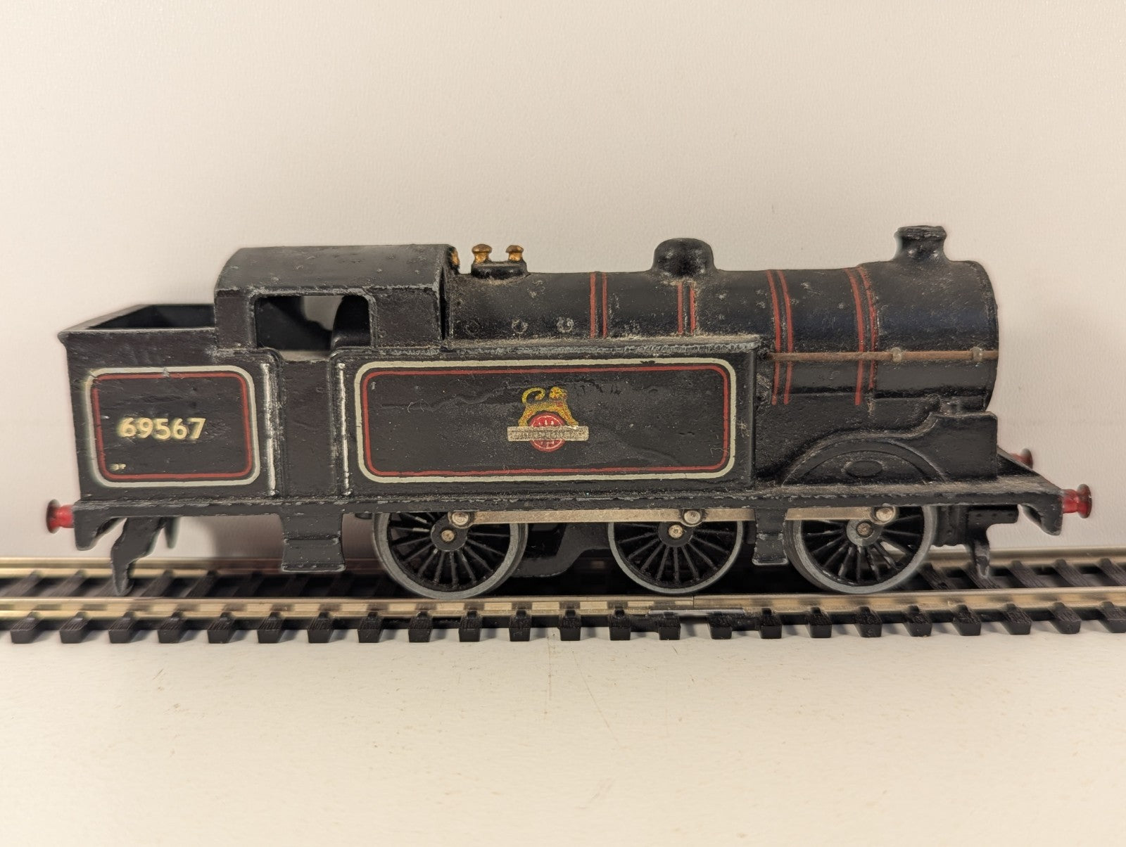 Hornby Dublo EDL17 OO Gauge LNER N2 BR Black - Spares/Repairs