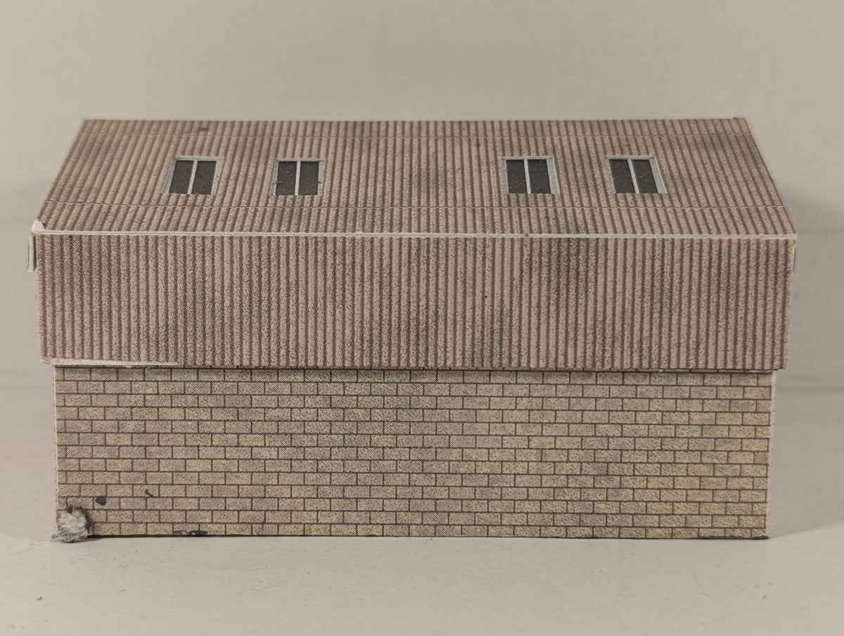 Metcalfe N Gauge Modern Industrial Unit Building Walter Wall Carpets PO284
