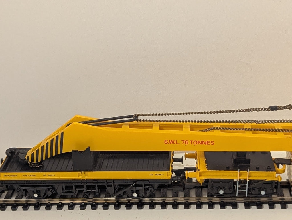Hornby OO Gauge R749 BR Yellow 75 Ton Operating Breakdown Crane DB966111