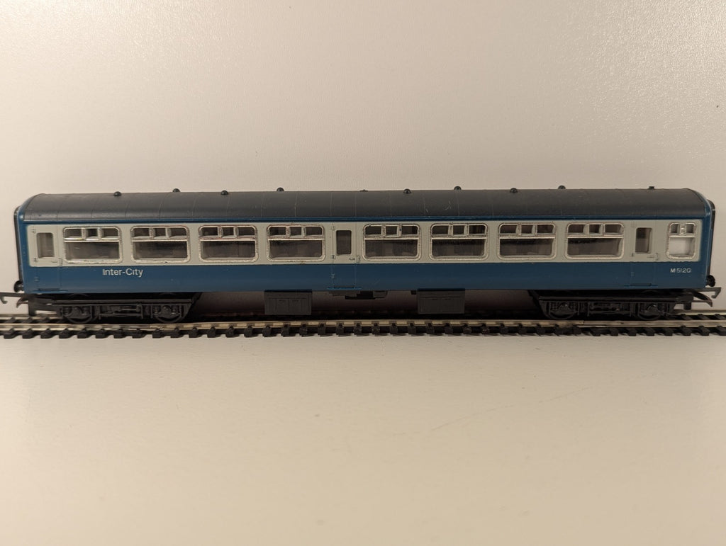 Hornby R724 OO BR Mk2 Standard Open M5120 Blue/Grey