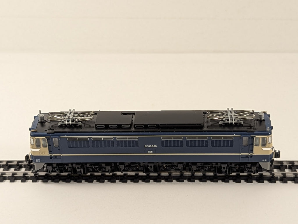 Kato N Gauge JNR Class EF65-500 Electric Locomotive EF65 505 JNR Blue & Cream