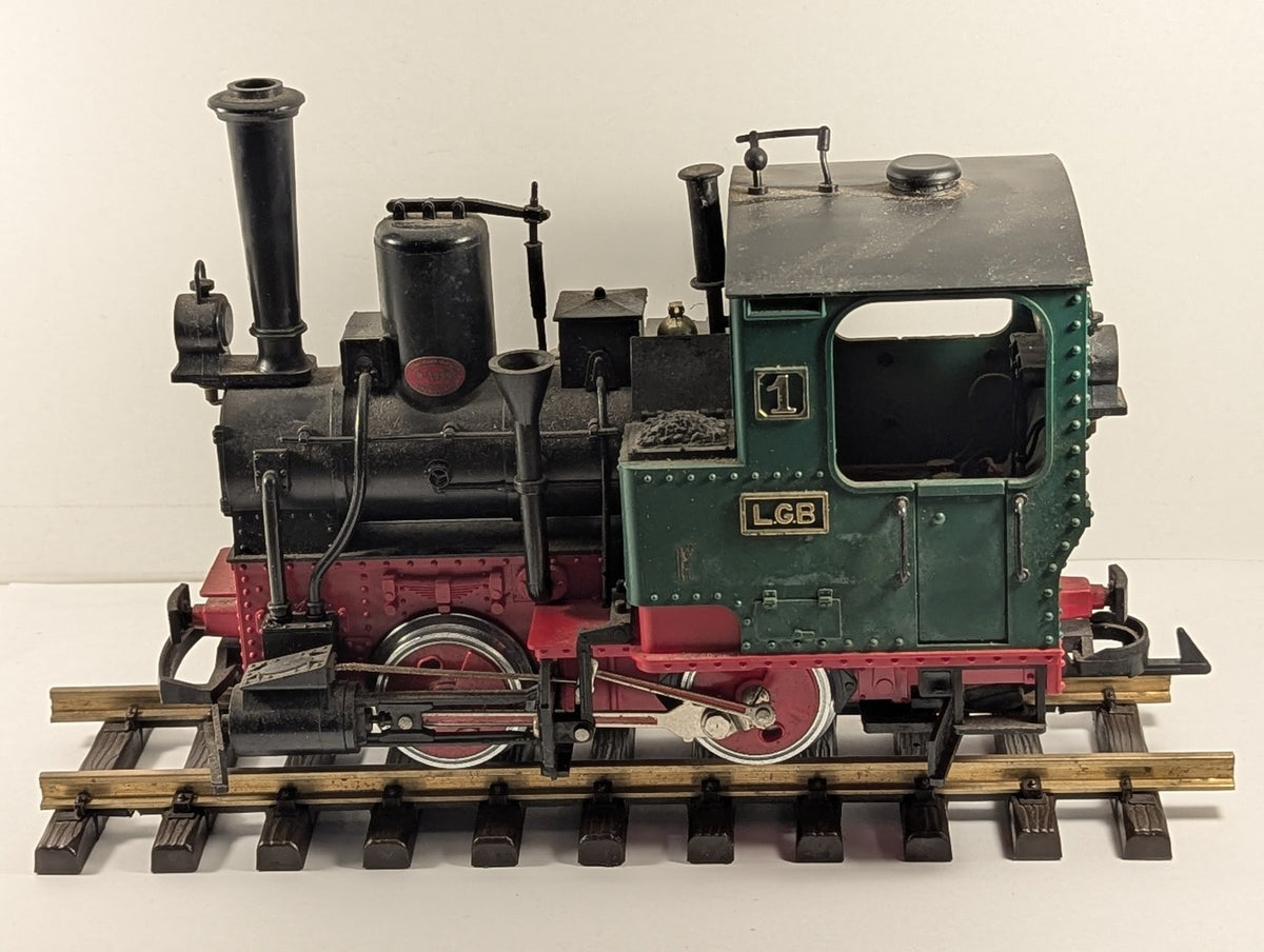 LGB G Gauge Stainz 0-4-0T Steam Locomotive 1 Green / Red 2010