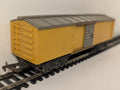 Triang Refrigerator Car Boxcar Yellow & Grey