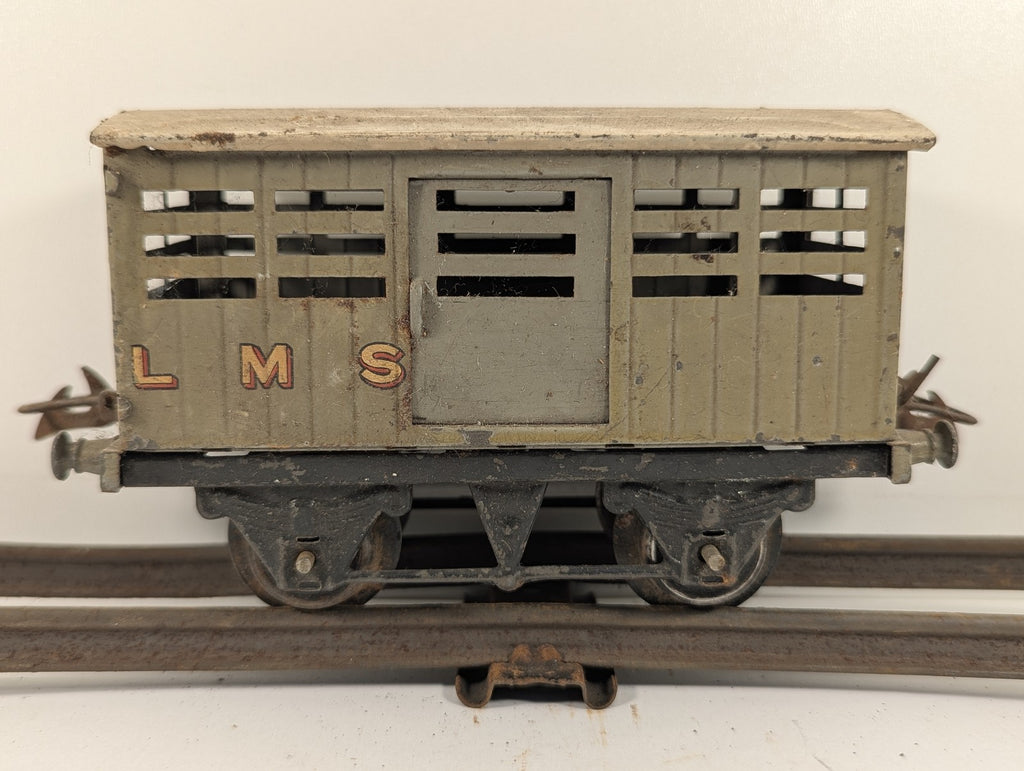 Hornby O Gauge No. 1 Cattle Truck Goods Wagon LMS