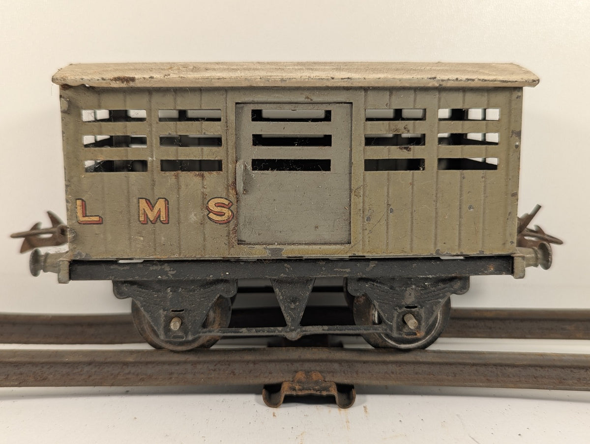 Hornby O Gauge No. 1 Cattle Truck Goods Wagon LMS