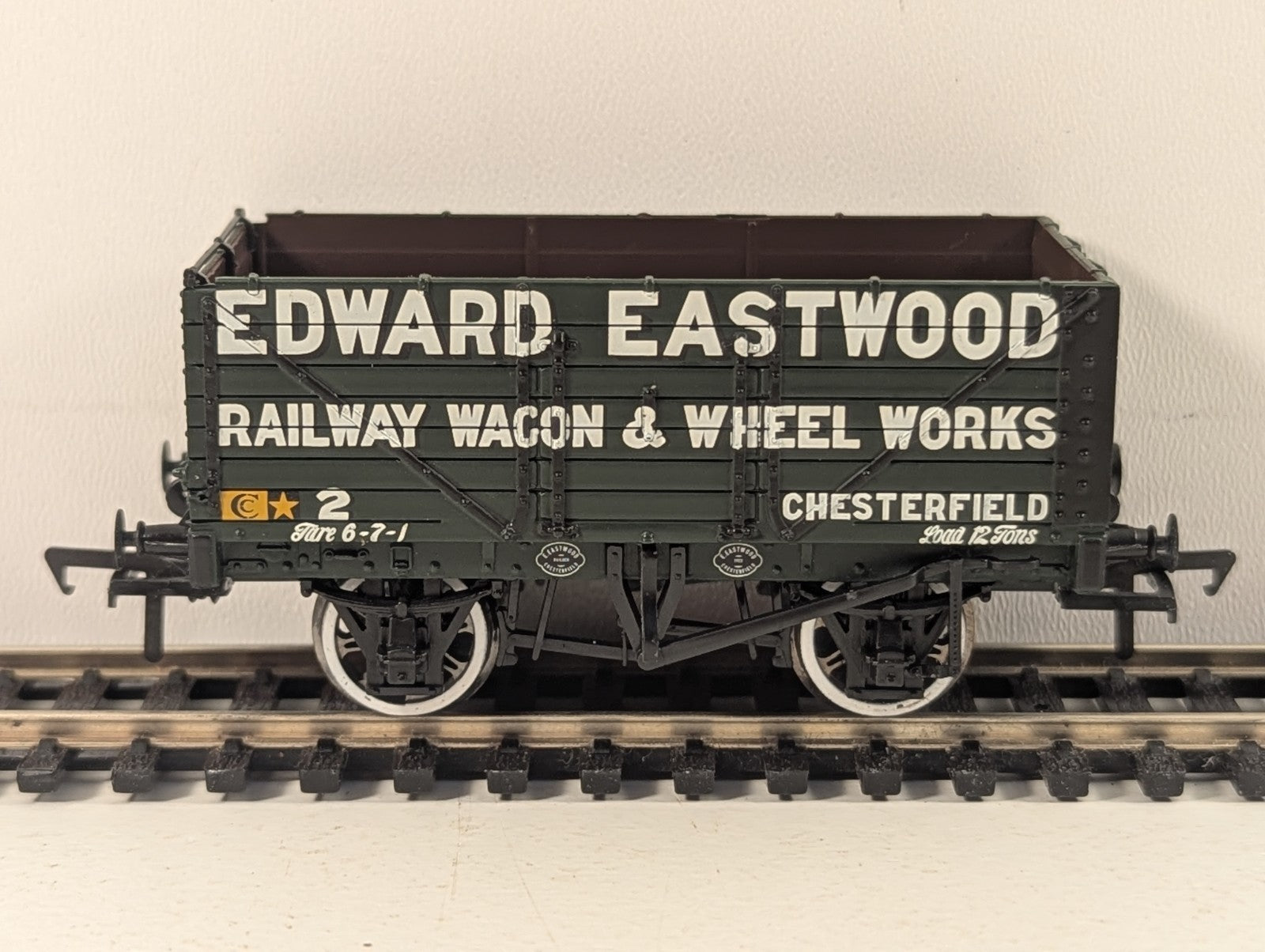 Bachmann 37-080K 7 Plank End Door Wagon 'Edward Eastwood'