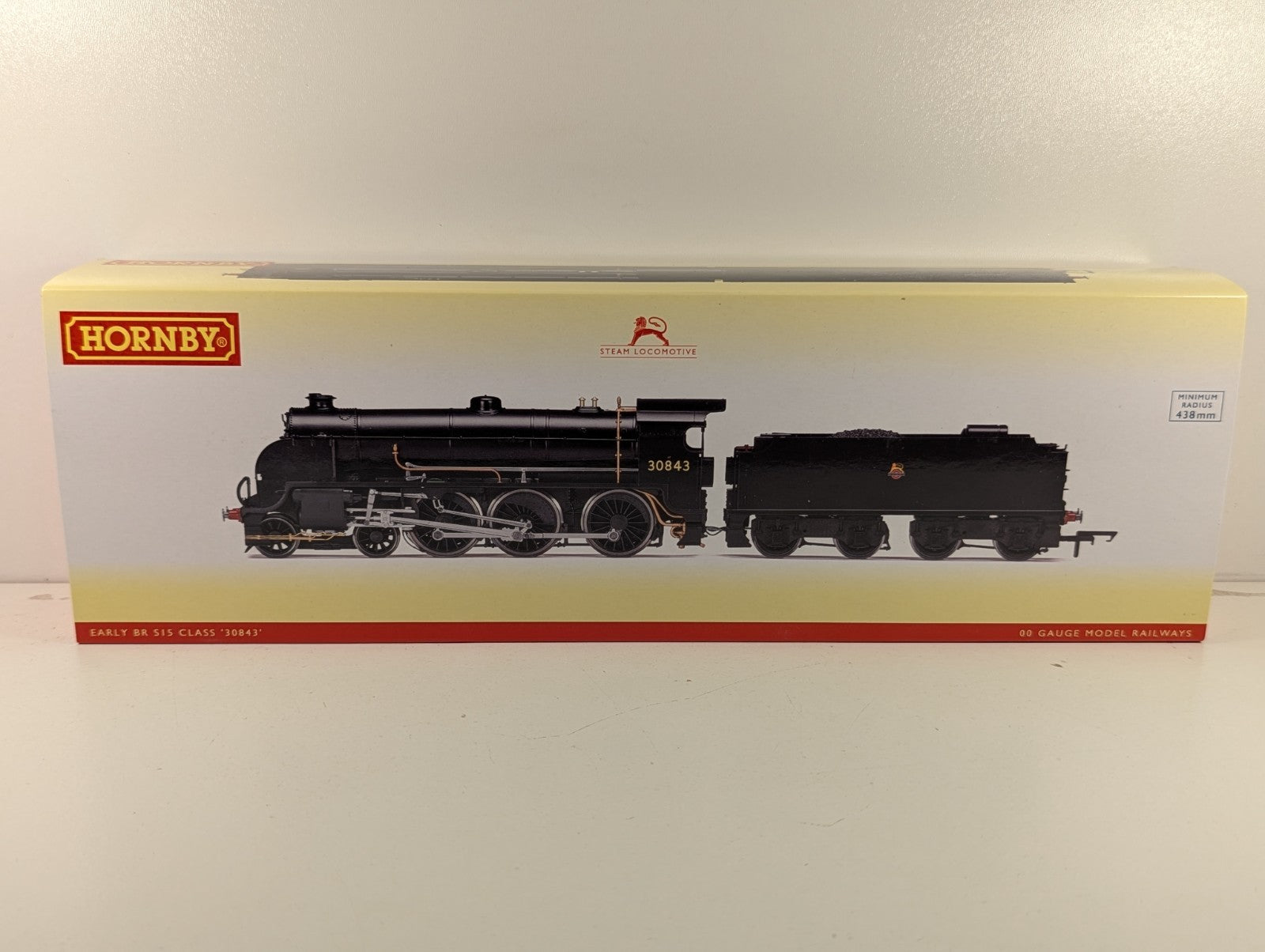 Hornby R3328 OO Gauge BR Class S15 4-6-0 No. 30843 DCC Ready - Boxed